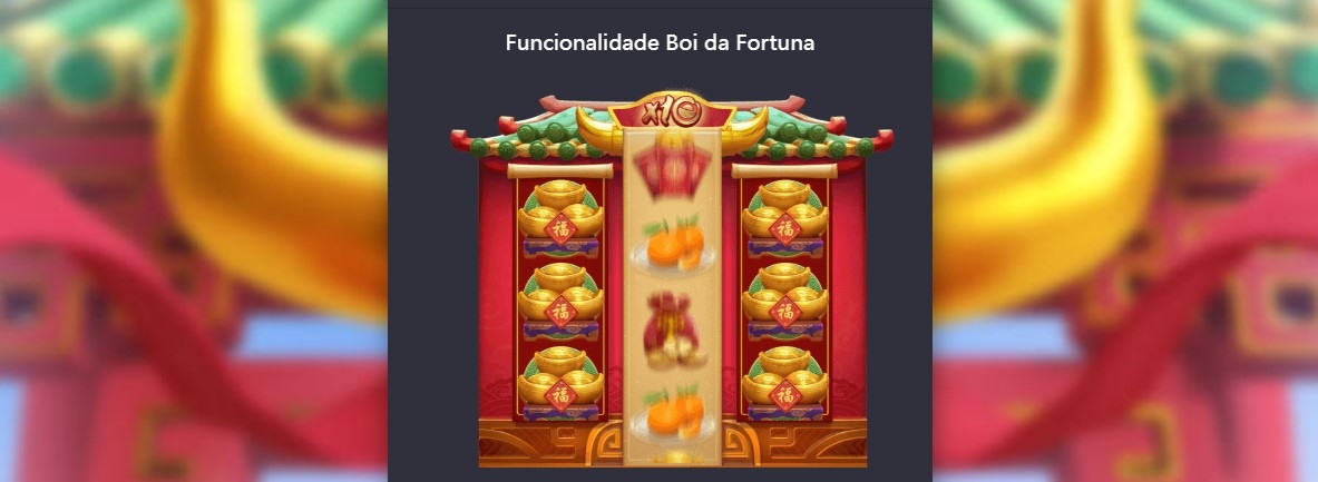 Funcionalidade Boi da Fortuna