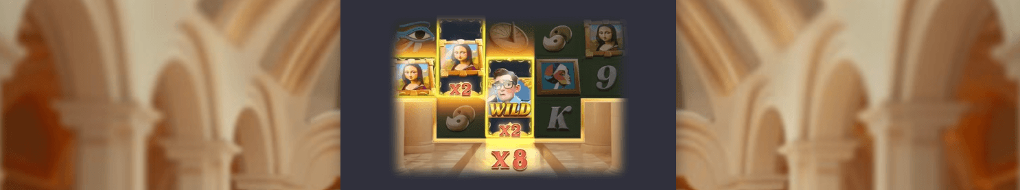 Símbolo Mistério e Multiplicador 2X Museum Mystery