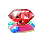 Gema vermelha Wild Heist Cashout