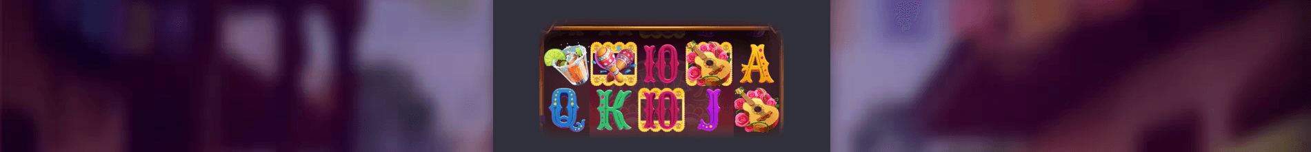 Símbolos emoldurados em ouro Wild Bandito